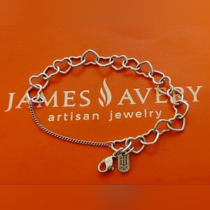 📿James Avery Connected Hearts Charm Bracelet